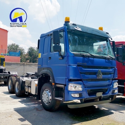 Σινοτρούκ HOWO 6X4 420 371 375 HP βαρέος φορτηγός ρυμουλκούμενο κεφάλι ελαστικό τρακτέρ 295/80r22.5