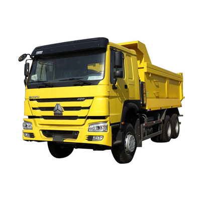 HOWO 6X4 25 τόνων 30 τόνων Μεγάλο φορτηγό ντάμπερ με ένα κρεβάτι και χωρητικότητα δεξαμενής καυσίμου 300L