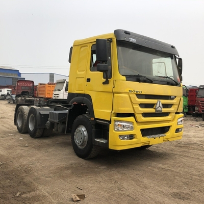 10f 2r Ταχύτητες Χρησιμοποιούμενο Sinotruck Τανζανία Τρακτέρ Κεφαλοφόρο / Πρωταρχικός Μεταφορέας για Οφέλη