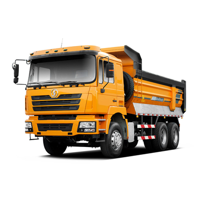 351-450hp Shacman Χρησιμοποιείται 6 * 4 βαρύ φορτίο φορτηγό σκουπιδοτενεκέ φορτηγό σε εξαιρετική κατάσταση