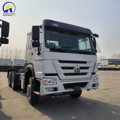 Zz4257s3241W 6X4 420 HP Ντίζελ κινητήρας HOWO ελκυστήρας ρυμουλκούμενο κεφάλι φορτηγού για την απόδοση