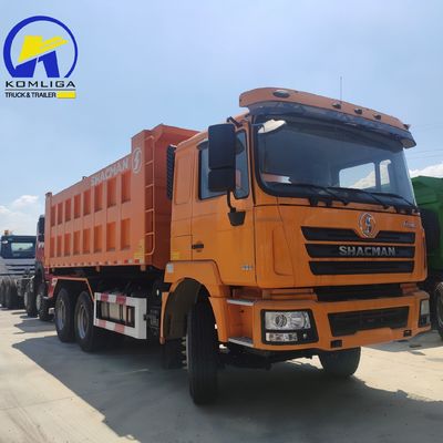 Shacman 20 Cubic 6X4 20-30ton Dumper Truck με 300L δεξαμενόπλοιο καυσίμου και πιστοποίηση DOT