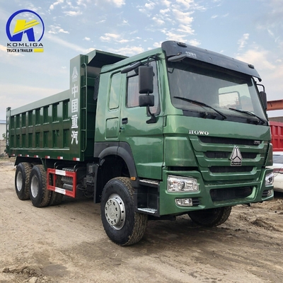 Ανθεκτικό Sinotruk HOWO Χρησιμοποιούμενο 371/375HP 40t φορτηγό σκουπιδιών με 6X4 20 κύβ.