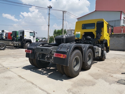 Δυνατότητα φόρτωσης 40-60 τόνους Sinotruk HOWO 6X4 3 άξονες Τρακτέρ φορτηγό για την Αφρική