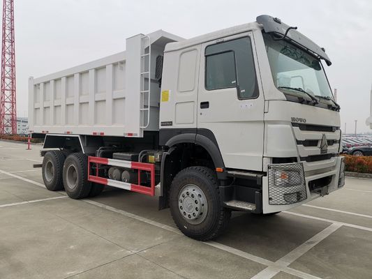 Sinotruk HOWO 6*4 Dump Truck με υψηλή χωρητικότητα κινητήρα και σύστημα διεύθυνσης Zf8118