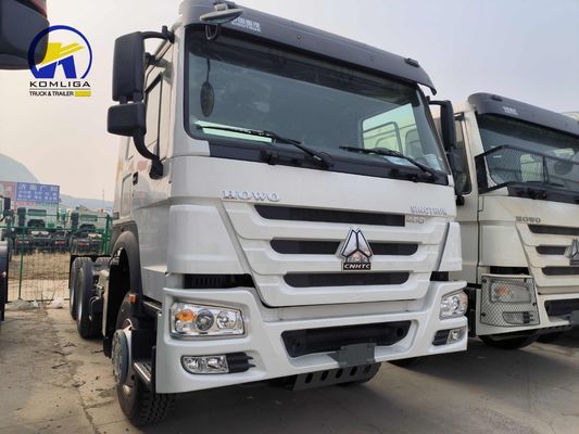 Sinotruk HOWO T7 6X4 400HP Prime Mover Χρησιμοποιούμενο τρακτέρ φορτηγό κεφάλι προσαρμοσμένο στην αγορά σας