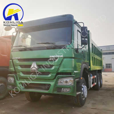 Zf8118 σύστημα διεύθυνσης Κόκκινο 371HP 2020 Χρησιμοποιούνται χρόνια Καλή κατάσταση Sinotruk HOWO φορτηγό σκουπιδιών