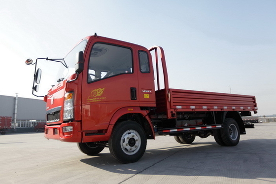 Καμπίνα 1880 Καμπίνα 4X2 Dongfeng HOWO Cdw 3 τόνους Μίνι ντίζελ φορτηγά φορτηγά