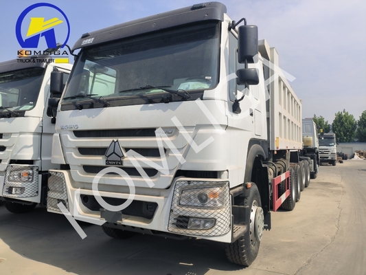 371 HP 6X4 Tipper Sinotruk HOWO Χρησιμοποιούμενο φορτηγό σκουπιδιών με καθίσματα ≤5 και κιβώτιο ταχυτήτων Hw19710