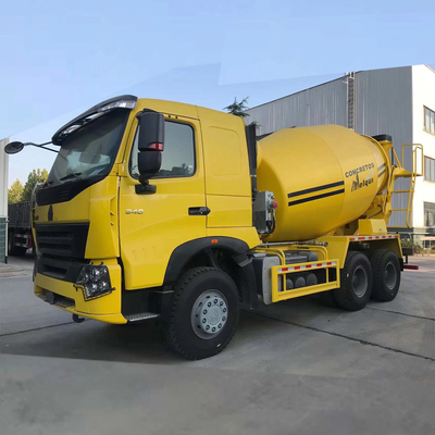 8560x2496x3800mm 6X4 10m3 10 κυβικά μέτρα Χρησιμοποιούμενο φορτηγό-μείκτη σκυροδέματος σε οδήγηση LHD/Rhd