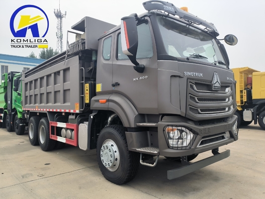 371HP Sinotruck HOWO 10 τροχούς 6X4 βαρύ φορτίο Άμμος Σίτσα Tipper Χρησιμοποιημένο φορτηγό σκουπιδιών