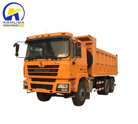 Shacman 6X4 10 Wheeler 371HP Ανθρακωρυχείο Tipper Tipping Dumper Χρησιμοποιημένα καθίσματα φορτηγών ντάμπινγκ ≤5