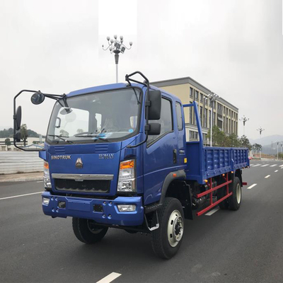 Sinotruk HOWO Hohan Foton 4X2 6τροχια Μίνι φορτηγό με 371HP χειροκίνητη μετάδοση