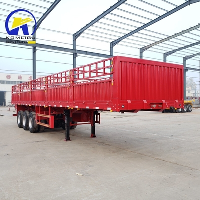 315/80r22.5.12r22.5 Ελαστικά 2023 3άξονας 40ton 50ton Fence Semi Cargo Trailer για την Αφρική