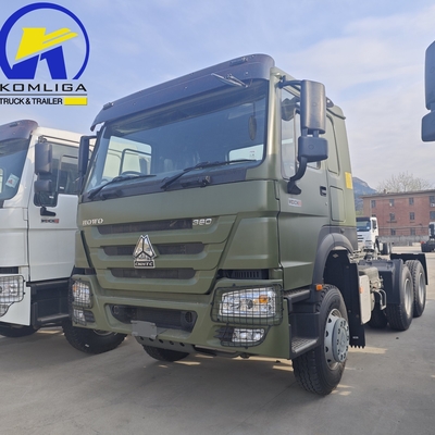 10 τροχούς 6X4 380HP 400HP 430 Prime Mover Trailer Χρησιμοποιημένο κεφάλι τρακτέρ φορτηγό για παράδοση