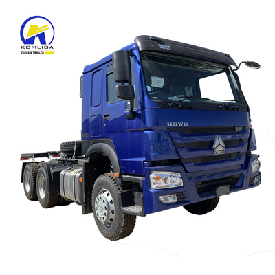 Μεταφορές βαρέων φορτίων HOWO φορτηγό 6X4 ελκυστήρας με ρυμουλκούμενο με κινητήρα &gt; 8L
