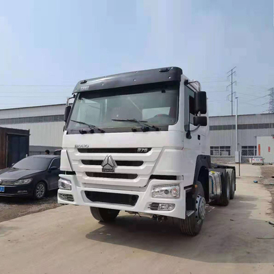40-60 τόνων χωρητικότητα φόρτωσης 6X4 375HP Sinotruck Χρησιμοποιούμενο HOWO φορτηγό τρακτέρ σε προσιτή τιμή