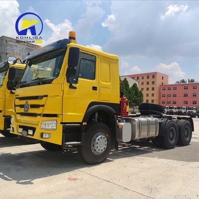 Sinotruck 6X4 Semi Trailer Head Truck Prime Mover HOWO Χρησιμοποιούμενο τρακτέρ φορτηγό ανταγωνιστικό