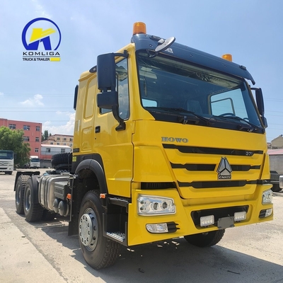 Sinotruck 6X4 Semi Trailer Head Truck Prime Mover HOWO Χρησιμοποιούμενο τρακτέρ φορτηγό ανταγωνιστικό
