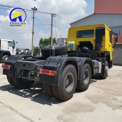Sinotruck 6X4 Semi Trailer Head Truck Prime Mover HOWO Χρησιμοποιούμενο τρακτέρ φορτηγό ανταγωνιστικό