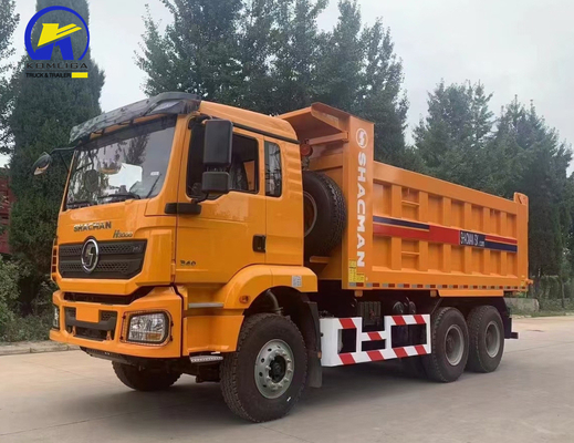 Shacman 6X4 Dump Truck με Euro 3 κινητήρα F3000 επίπεδη στέγη καμπίνα κουβάς διάμετρος 5800X2300X1500