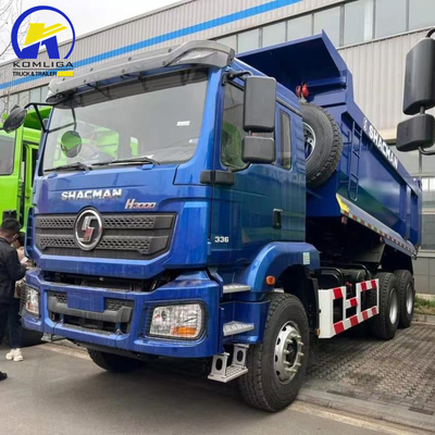 Shacman 6X4 Dump Truck με Euro 3 κινητήρα F3000 επίπεδη στέγη καμπίνα κουβάς διάμετρος 5800X2300X1500