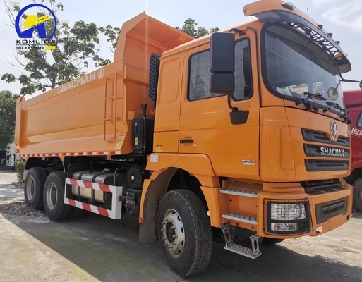 Shacman 6X4 Dump Truck με Euro 3 κινητήρα F3000 επίπεδη στέγη καμπίνα κουβάς διάμετρος 5800X2300X1500