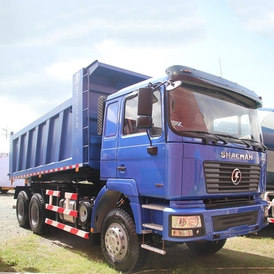 Shacman 6X4 10 τροχών μεταλλικό φορτηγό για ≤5 θέσεις και φορτίο 21-30 τόνων