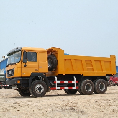 Shacman 6X4 10 τροχών μεταλλικό φορτηγό για ≤5 θέσεις και φορτίο 21-30 τόνων