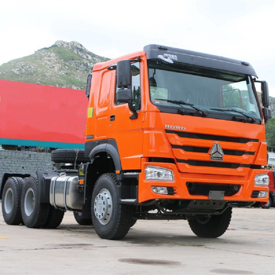 Sinotruck HOWO Πλήρης τροχιάς κίνηση 6X6 Τρακτόρος κεφαλή φορτηγό με χωρητικότητα φόρτωσης 40-60 τόνους