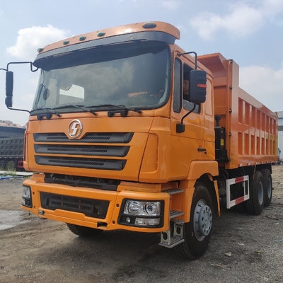 6X4 Χρησιμοποιημένο φορτηγό Shacman Tipper με κινητήρα ντίζελ 380HP και υδραυλικό σύστημα σε προσιτή τιμή