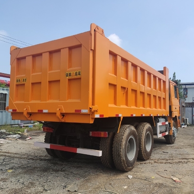 6X4 Χρησιμοποιημένο φορτηγό Shacman Tipper με κινητήρα ντίζελ 380HP και υδραυλικό σύστημα σε προσιτή τιμή
