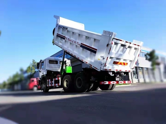 Καλή απόδοση Shacman 6X4 371HP Dump Truck 10 τροχών με 300L Tanker καυσίμου F3000 Cab