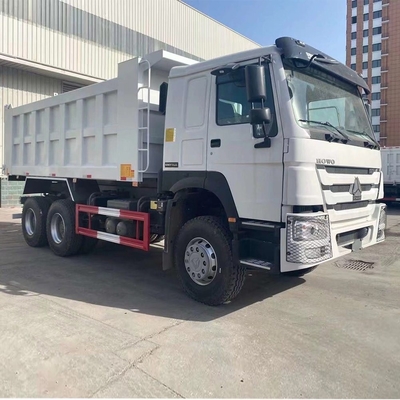 Τεχνική πιστοποίηση DOT Sinotruck HOWO 6X4 20 κυβικά μέτρα Χρησιμοποιούμενο φορτηγό πέταξης άμμου