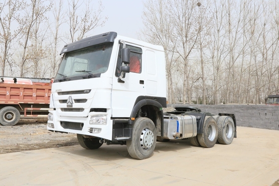 Ντίζελ Sinotruck HOWO 6X4 10 τροχούς 25tons Foton φορτηγό τρακτέρ σύστημα κάμερας οπίσθιας θέσης