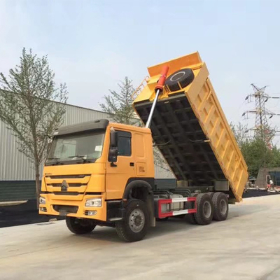 Sinotruck 6X4 25 τόνων 30 τόνων HOWO Dump Truck με 300L δεξαμενόπλοιο καυσίμου και ανταγωνιστικό