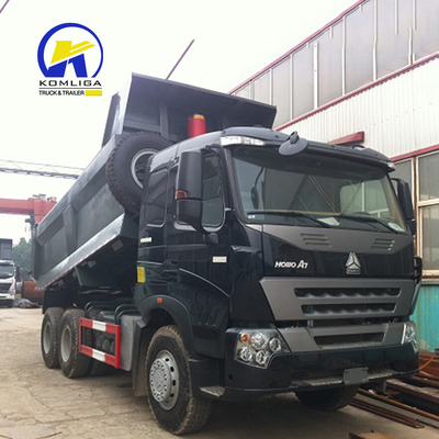 21-30 τόνων χωρητικότητα φορτίου Sinotruk HOWO A7 Dump Truck Tipper με μετάδοση Hw19710