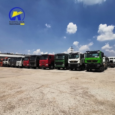 6.5 Σχέδιο ταχύτητας Τροχό Sino HOWO 6X4 Πρωταρχικός κινητήρας Τροχόσυρμα Τροχόσυρμα με εξαρτήματα