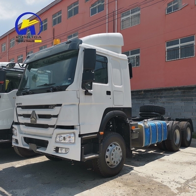 Sinotruk 371HP 375HP 420 HP Τρακτικό φορτηγό Χρησιμοποιηθέν HOWO φορτηγά με εξατομικευμένο αίτημα