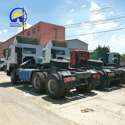 Sinotruk 371HP 375HP 420 HP Τρακτικό φορτηγό Χρησιμοποιηθέν HOWO φορτηγά με εξατομικευμένο αίτημα
