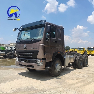 Ιπποδύναμη 351-450hp Sinotruk βαρύ φορτίο ελκυστήρα ρυμουλκούμενο κεφάλι HOWO φορτηγό μεταχειρισμένα φορτηγά