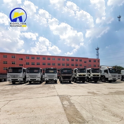 Ιπποδύναμη 351-450hp Sinotruk βαρύ φορτίο ελκυστήρα ρυμουλκούμενο κεφάλι HOWO φορτηγό μεταχειρισμένα φορτηγά