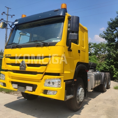 Sinotruck βαρύ φορτηγό τρακτέρ 2021 HOWO 371HP 336HP 420HP 6X4 καθίσματα ≤5 πίσω άξονας Hc16