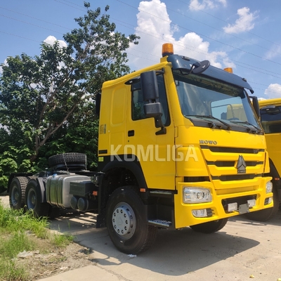 HOWO 371HP 6X4 10 τροχούς Euro 2 Sinotruck Truck Light Head Trailer Tractor για την Αφρική