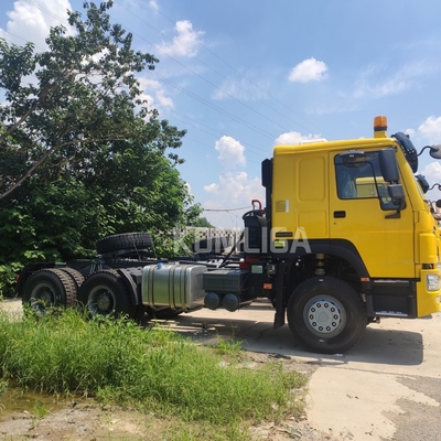 HOWO 371HP 6X4 10 τροχούς Euro 2 Sinotruck Truck Light Head Trailer Tractor για την Αφρική