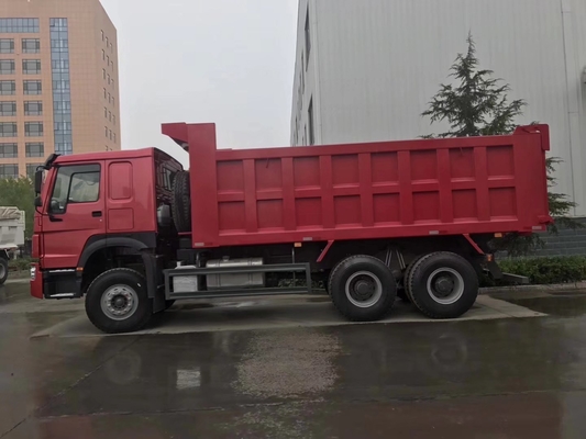 10 Ελαστικά 375HP Ghana Τροχαίο Tipper με Ventral Tipper Υδραυλική ανύψωση της απόδοσης