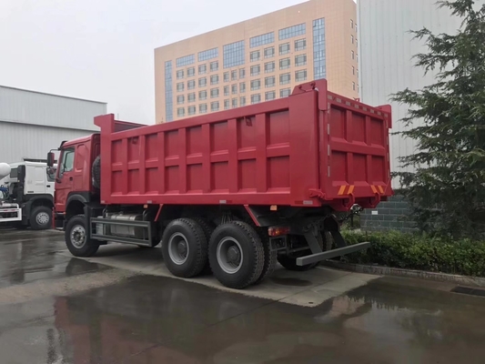 10 Ελαστικά 375HP Ghana Τροχαίο Tipper με Ventral Tipper Υδραυλική ανύψωση της απόδοσης