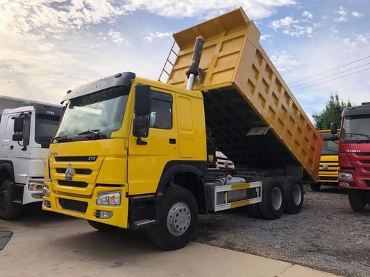 HOWO 6X4 25 τόνων 30 τόνων Μεγάλο φορτηγό ντάμπερ με ένα κρεβάτι και χωρητικότητα δεξαμενής καυσίμου 300L