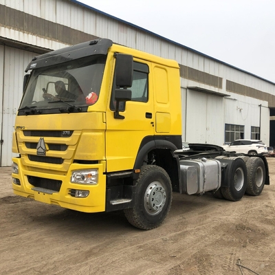 10f 2r Ταχύτητες Χρησιμοποιούμενο Sinotruck Τανζανία Τρακτέρ Κεφαλοφόρο / Πρωταρχικός Μεταφορέας για Οφέλη
