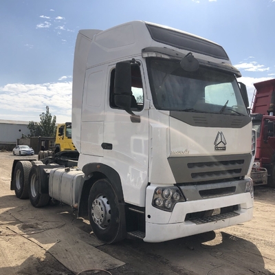 16 τόνων πίσω άξονας και ελαστικό 420HP 6X4 Χρησιμοποιούμενο Sinotruk HOWO A7 τρακτέρ φορτηγό για το όφελος σας